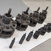 Horizontal honing tools and accessories